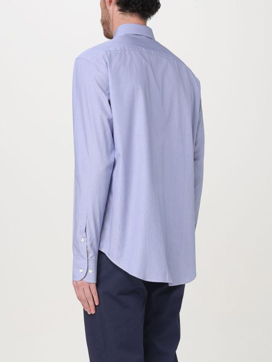 25SS 엠포리오 아르마니 긴팔 셔츠 EM000195TE14122 FB045 Gnawed Blue - EMPORIO ARMANI