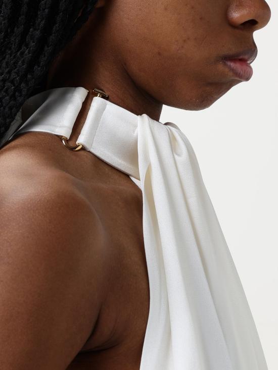 25SS 스텔라 맥카트니 롱 원피스 6A05233FU302 9200 Yellow Cream - STELLA MCCARTNEY