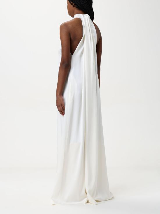 25SS 스텔라 맥카트니 롱 원피스 6A05233FU302 9200 Yellow Cream - STELLA MCCARTNEY