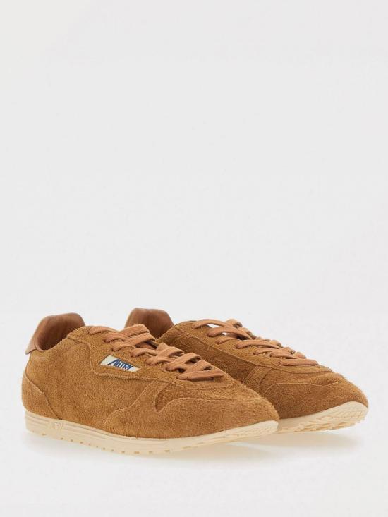 25SS 오트리 윈드스핀 스웨이드 레더 스니커즈 WSLMPB04 Brown - AUTRY