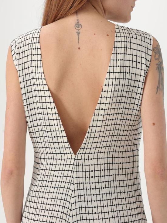 25SS 펜디 롱 원피스 FDD301AUOL F08QQ White - FENDI