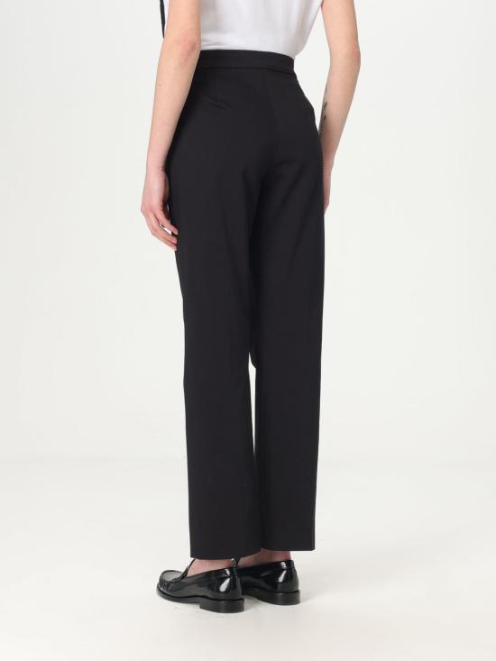 25FW 막스마라 스트레이트 팬츠 2511131072600 003 Black - MAX MARA