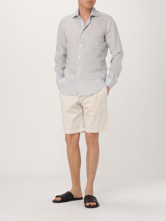 25SS 일레븐티 긴팔 셔츠 K75CAMH03TES0K152 06 Pearl - ELEVENTY