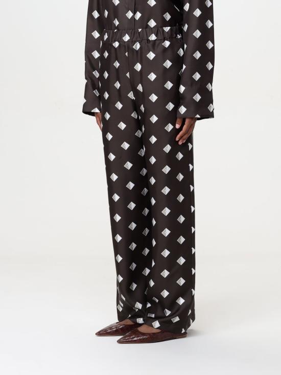 25SS 막스마라 팬츠 2516131027600 001 Brown - MAX MARA