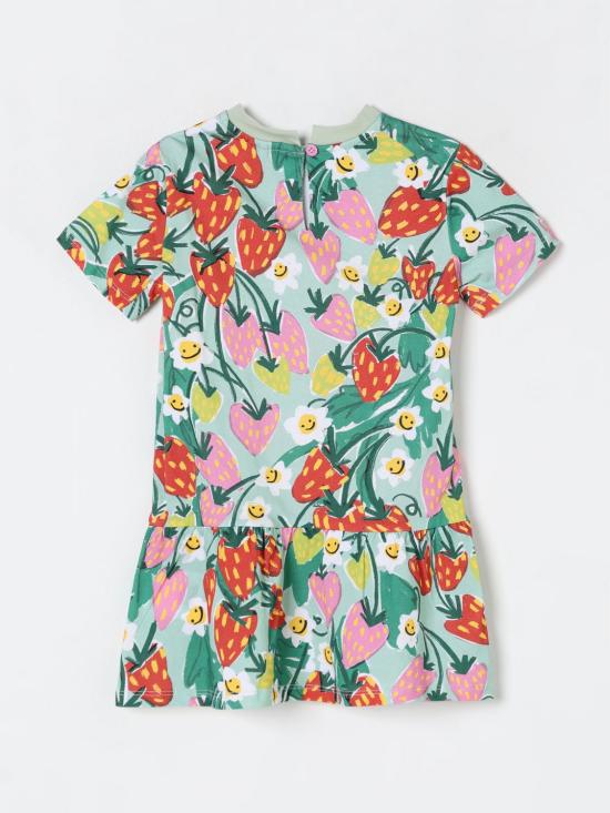 25SS [키즈] 스텔라 맥카트니 원피스 TW1B11Z2583 751MC Green - STELLA MCCARTNEY