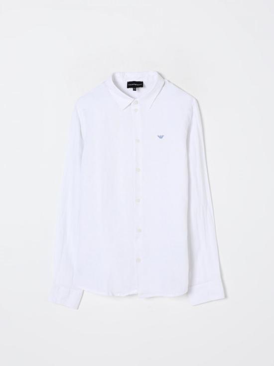 25FW [키즈] 엠포리오 아르마니 셔츠 8N4CJ93NEEZ 0100 White