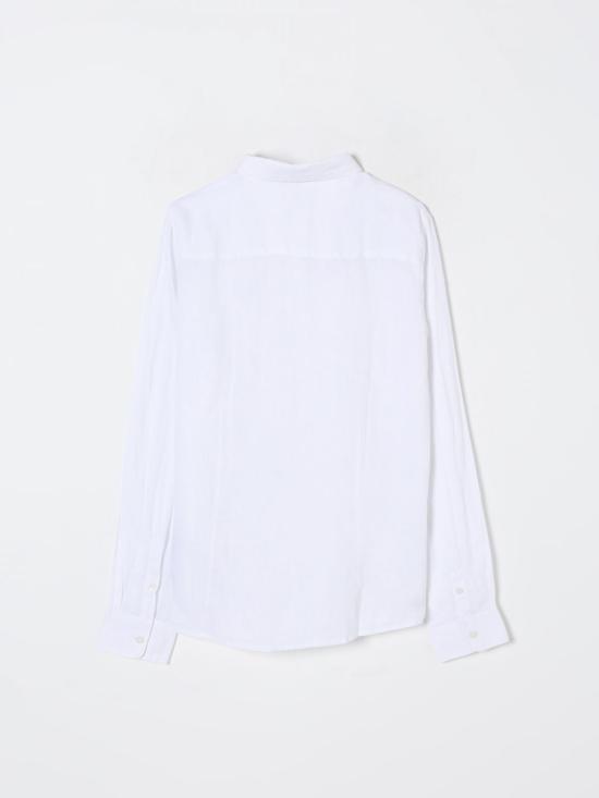 25FW [키즈] 엠포리오 아르마니 셔츠 8N4CJ93NEEZ 0100 White - EMPORIO ARMANI