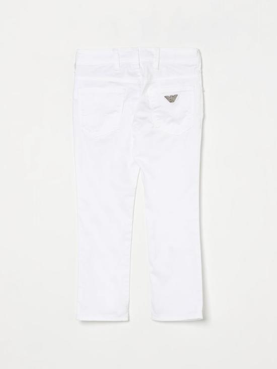 25SS [키즈] 엠포리오 아르마니 진 8N4J064N7LZ 0100 White - EMPORIO ARMANI