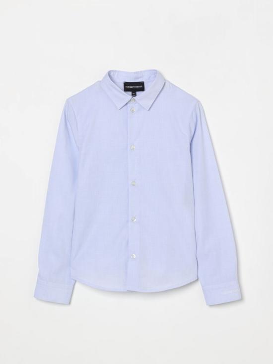 25SS [키즈] 엠포리오 아르마니 셔츠 EB000062AF12733 F9035 Gnawed Blue
