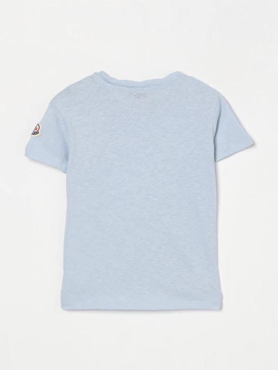 25SS [키즈] 몽클레어 티셔츠 8C0003689AXM 70E Turquoise - MONCLER