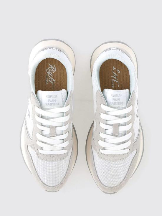 25SS 썬 68 뮬/슬리퍼 BZ35203 01 White - SUN 68