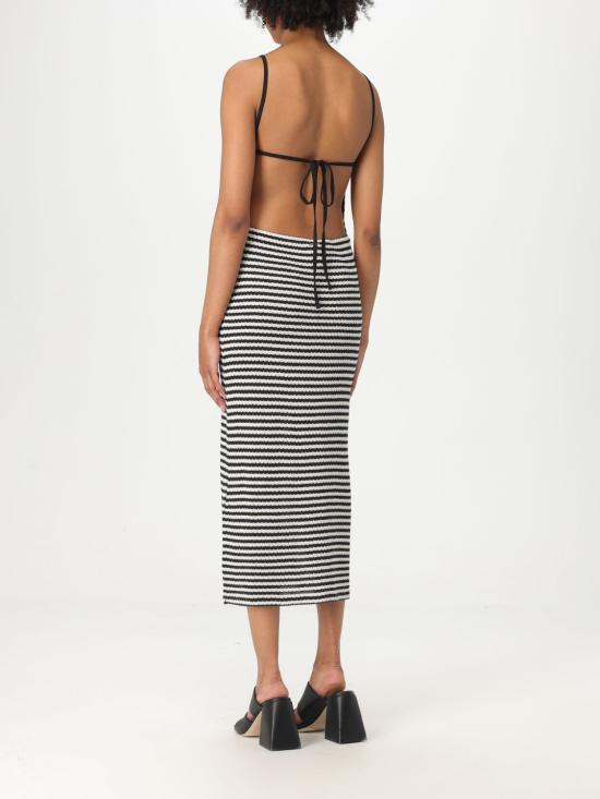 25SS 엠포리오 아르마니 롱 원피스 EW000608 AF12199 FC062 Black - EMPORIO ARMANI