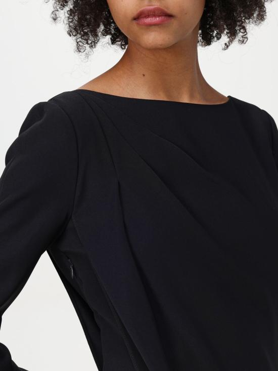 25SS 엠포리오 아르마니 롱 원피스 EW000829AF10206 UC001 Black - EMPORIO ARMANI