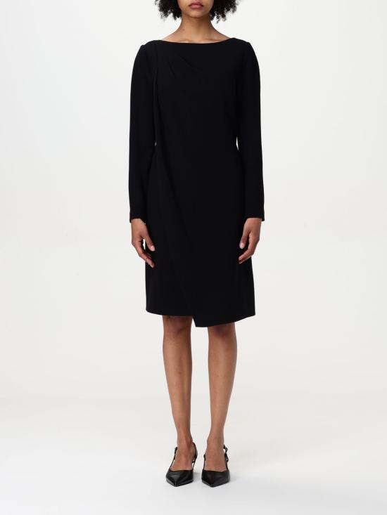 25SS 엠포리오 아르마니 롱 원피스 EW000829AF10206 UC001 Black