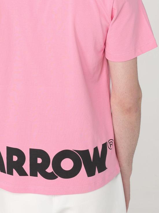 25FW 바로우 반팔 티셔츠 S5BWUATH087 BW036 Pink - BARROW