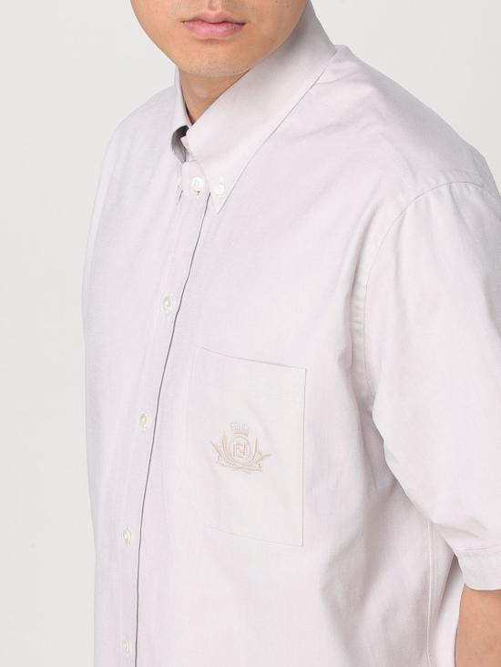 25FW 펜디 반팔 셔츠 FS1312AU70 F1LU2 Natural - FENDI