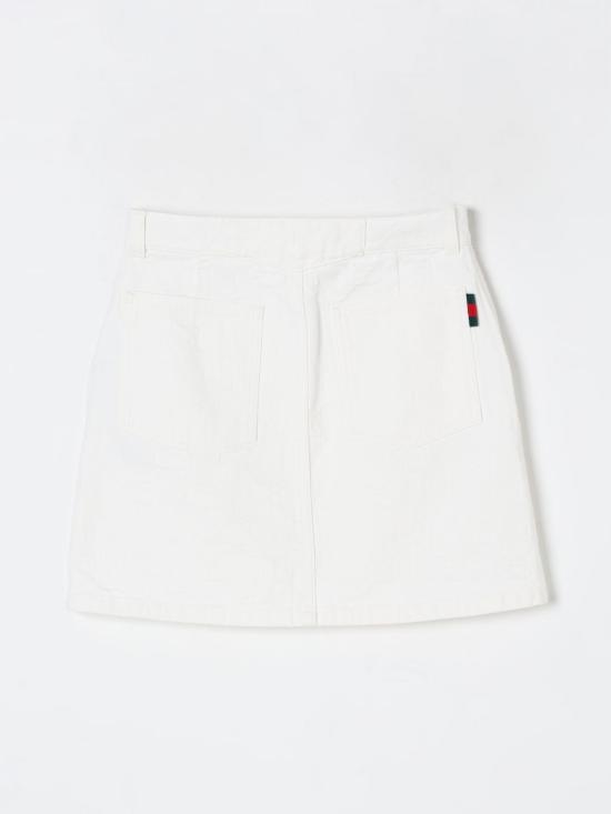 25FW [키즈] 구찌 스커트 808297XDC56 8692 White - GUCCI