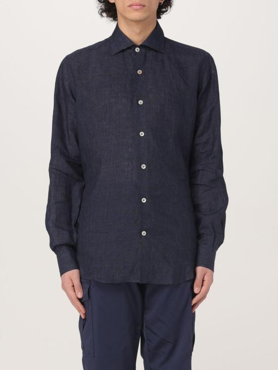 25SS 일레븐티 긴팔 셔츠 K75CAMH03TES0I166 11NN Blue