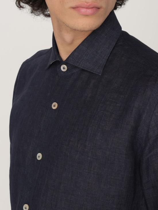 25SS 일레븐티 긴팔 셔츠 K75CAMH03TES0I166 11NN Blue - ELEVENTY