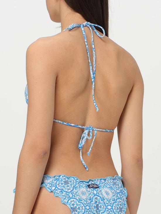 25SS 세인트바쓰 원피스 수영복 SAG000101837H SICILY TILE 01 Gnawed Blue - MC2 SAINT BARTH