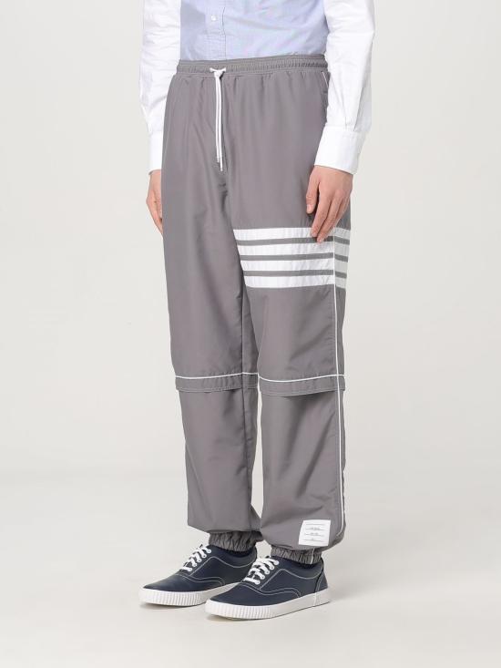 25FW 톰브라운 트레이닝/조거 팬츠 MJQ220A08031 035 Grey - THOM BROWNE