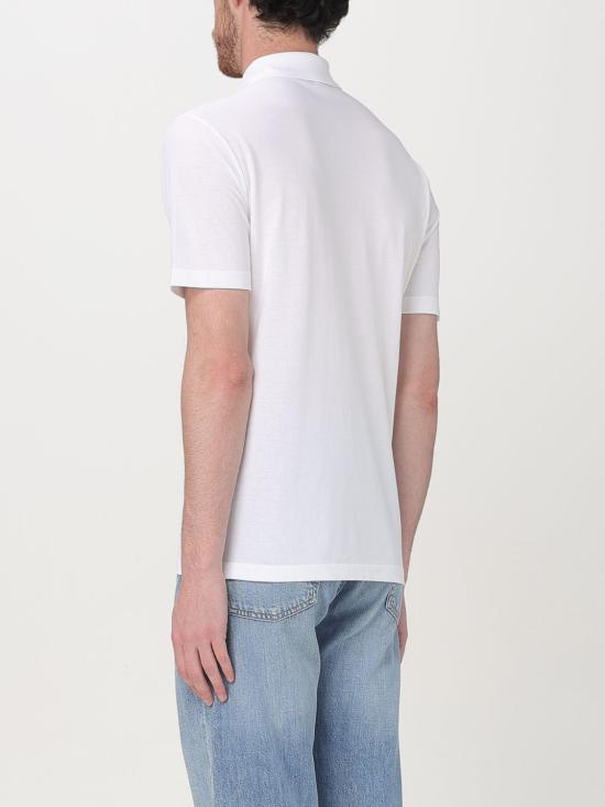 25FW 자노네 폴로 티셔츠 815109ZG380 Z0001 White - ZANONE