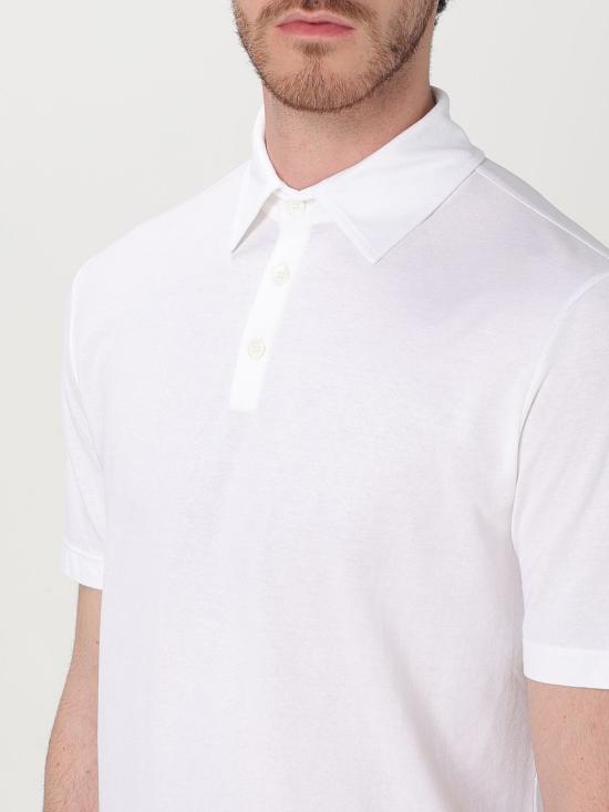 25FW 자노네 폴로 티셔츠 815109ZG380 Z0001 White - ZANONE