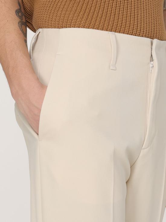 25FW 펜디 스트레이트 팬츠 FB1029AU60 F1BJD Butter - FENDI