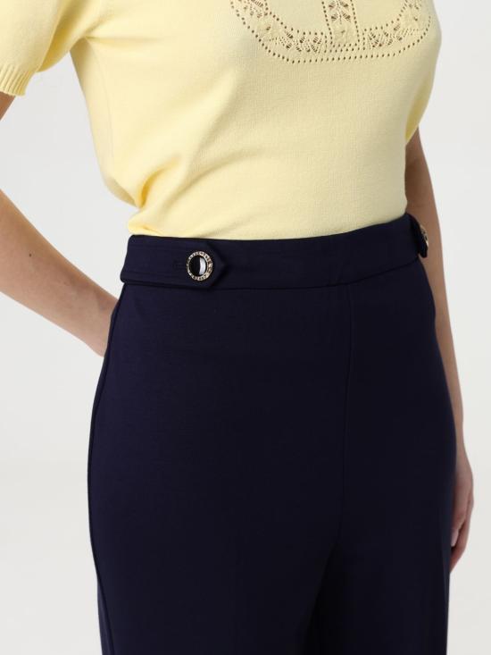 25FW 트윈셋 스트레이트 팬츠 251TP2132 00238 Blue - TWINSET