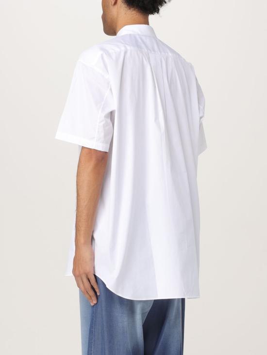 25FW 꼼데가르송 반팔 셔츠 FOB038051 1 White - COMME DES GARCONS