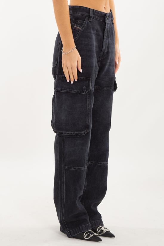 25SS 디젤 팬츠 A16356 007Z9 02 Black - DIESEL