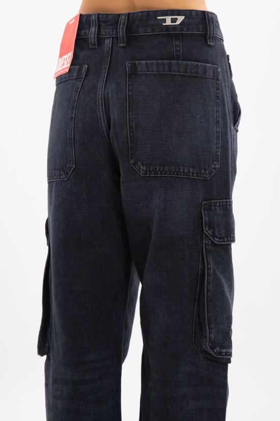 25SS 디젤 팬츠 A16356 007Z9 02 Black - DIESEL