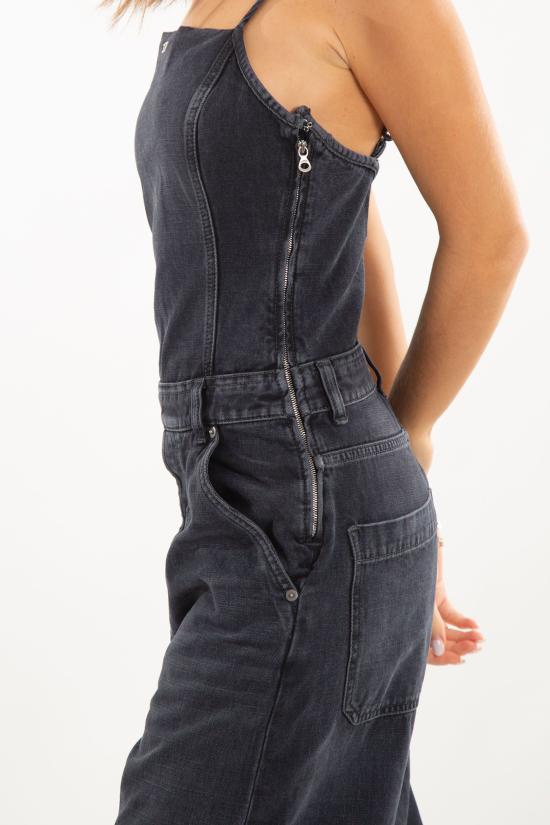 25SS 디젤 점프수트 A14068 007Z9 02 Black - DIESEL