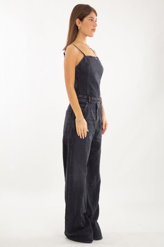 25SS 디젤 점프수트 A14068 007Z9 02 Black - DIESEL