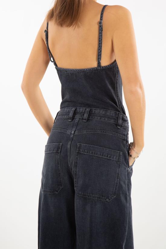 25SS 디젤 점프수트 A14068 007Z9 02 Black - DIESEL