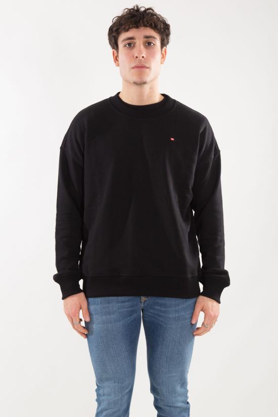 25SS 디젤 긴팔 티셔츠 A14942 0GRAC 9XX Black