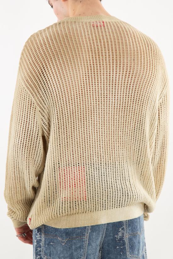 25SS 디젤 스웨터 A17868 0AKBN 7EX Beige - DIESEL