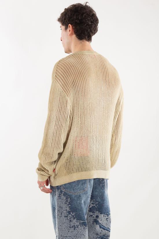 25SS 디젤 스웨터 A17868 0AKBN 7EX Beige - DIESEL