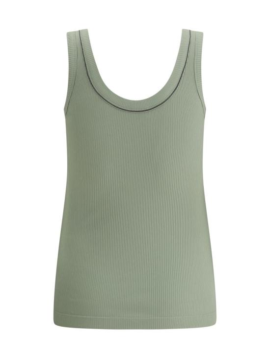 25SS 브루넬로 쿠치넬리 의류 MG902FP100 C9738 GREEN - BRUNELLO CUCINELLI