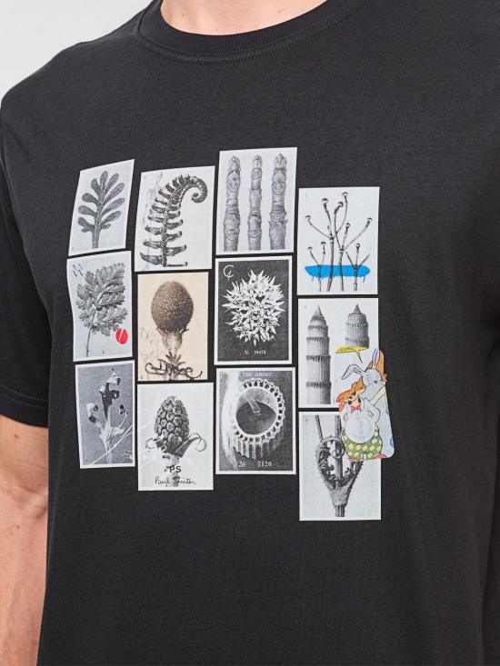 25SS 폴 스미스 지브라 패치 반팔 M2R011RPP513579 BLACK DOM - PAUL SMITH