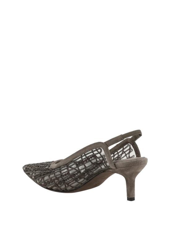 25SS 브루넬로 쿠치넬리 힐/펌프스 MZ93C2705 C3022 BROWN - BRUNELLO CUCINELLI