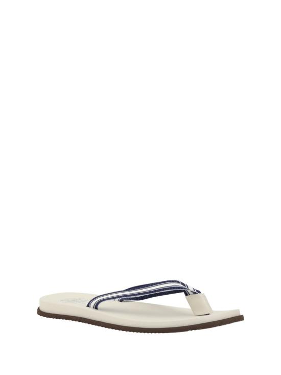 25SS 브루넬로 쿠치넬리 샌들 MZUNAVH328 CJR38 WHITE - BRUNELLO CUCINELLI