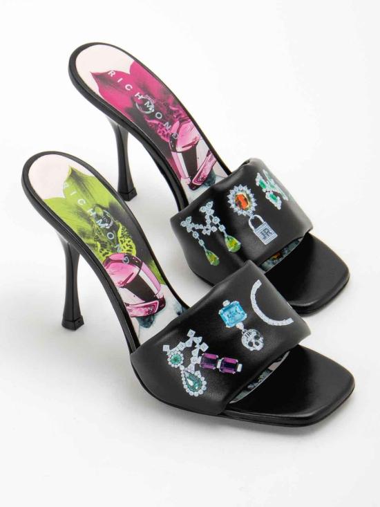  존 리치몬드 뮬/슬리퍼 23133A Black - JOHN RICHMOND