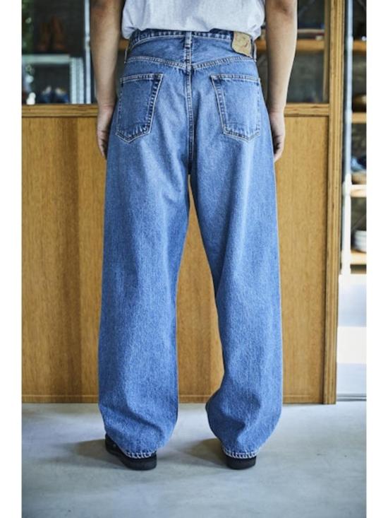  오어슬로우 데님 팬츠 Orslow 100 슈퍼 대드핏  데님 중고 95 - ORSLOW