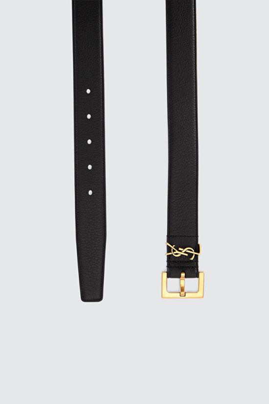 25SS 생로랑 모노그램 벨트 634440DTI0W1000 DOM - SAINT LAURENT