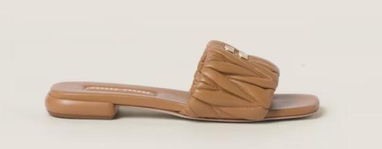 25SS 미우미우 플랫 슈즈 5XX605 F 010 88T F098L