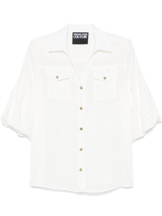 25SS 베르사체 셔츠 78HAL200 N0433 003 WHITE