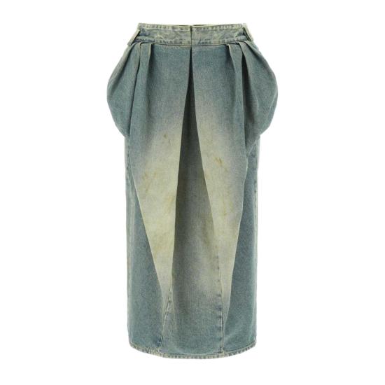  마르지엘라 숏 스커트 SI0MA0006S30561 975 - MAISON MARGIELA