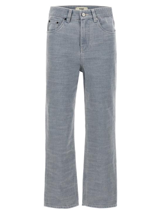 25FW 펜디 데님 팬츠 FLP864ASMBF1RX3 Gray