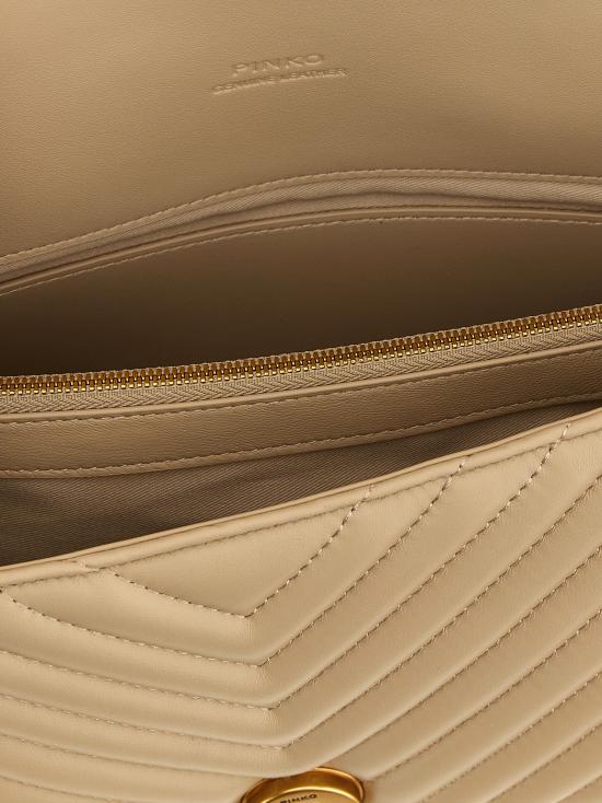 26SS 핑코 토트백 100043A0GKC50Q Beige - PINKO